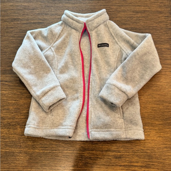 Columbia Cirrus Grey Girls’ Toddler Benton Springs Fleece Jacket, 4T - Picture 1 of 10